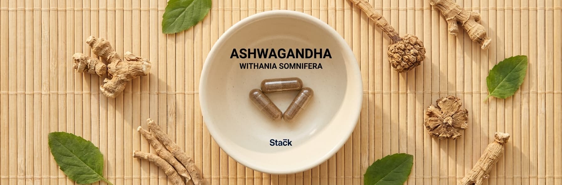 Ashwagandha supplement by Stack