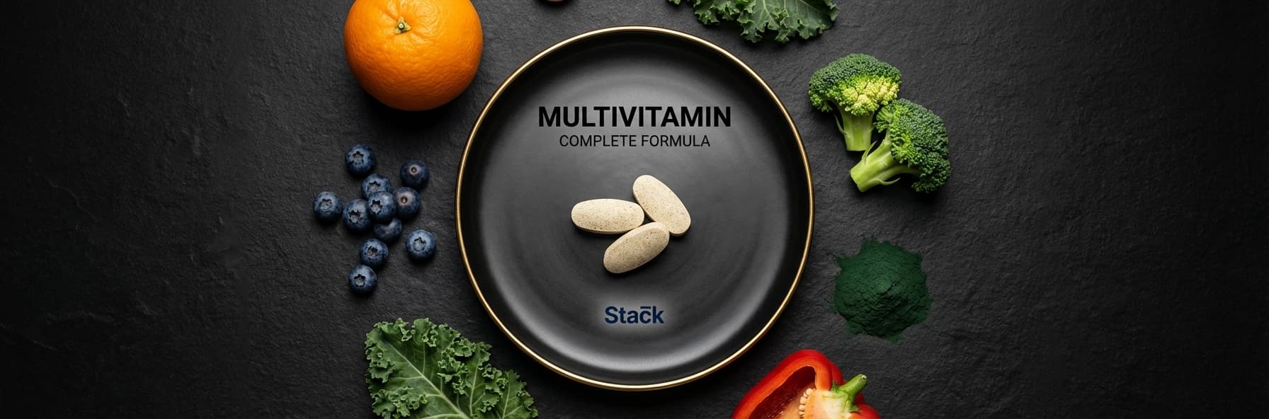 Stack multivitamin formulation